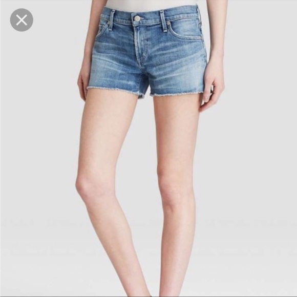 Citizens Of Humanity Pants - Citizens of Humanity Low Waist Flare Ingrid Cutoff Shorts Size 28